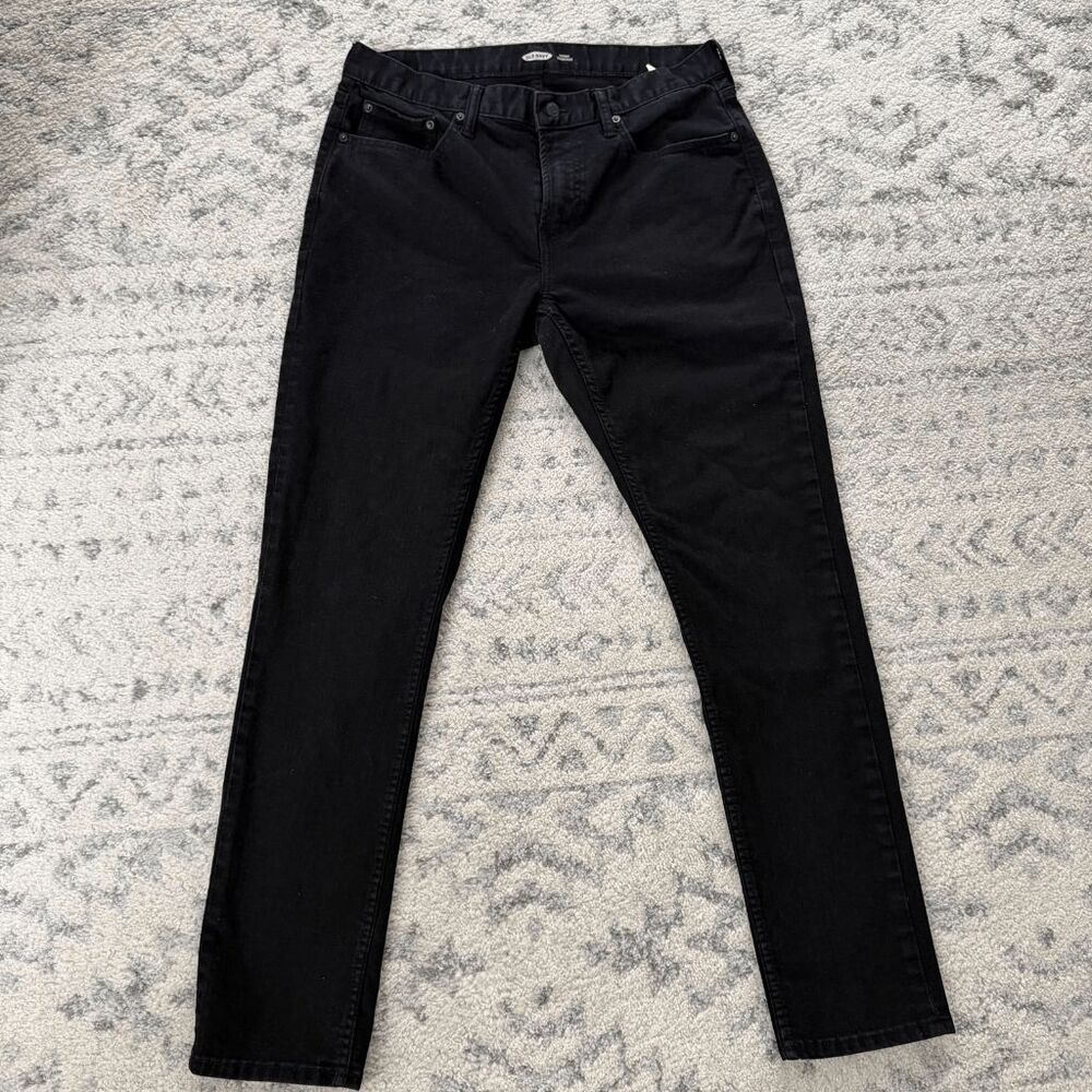 Men’s Old Navy 34x34 Black Skinny Jeans